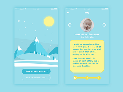 Daily Exercise — Student App 2 ios mount sign ui user