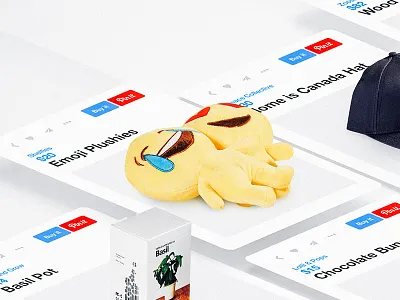 Isometric Shopify Sales Channels Visuals chat facebook grid interface isometric messenger pinterest shopify twitter ui