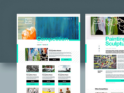 Sanata Bi'yer — Competition & Details clean minimal new product productpage typography ui ux visual design website