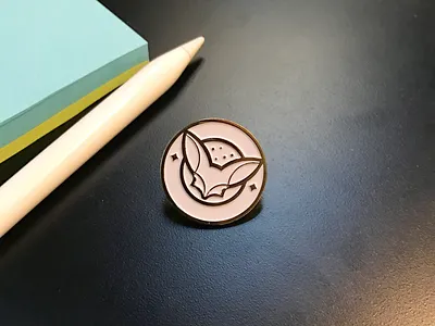 Fennec pins enamel pin fennec fox gold lapel pin pin