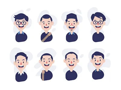 Dribbbler - Ndrenges character community design dribbble folks fun illustration player smile