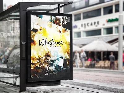 Whatever It Takes - Theme Concept church collage concept event it poster takes theme whatever year