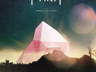 Diamond mountain diamond in the sky dreamy music packaging starry sky