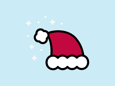 The Magic of Christmas christmas hat illustration magic merry christmas santa santa hat vector