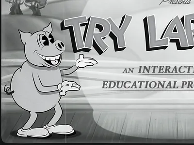 Pigs In Gloves barn character design code school corn farm illustration laravel pig rooster steamboat willie