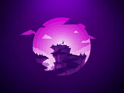 Peak apex cloud deer footway forest ladder landscape mountain nature negative peak proart prokopenko scenery staircase stairs stairway steps sun vertex