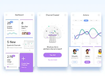 Blypr App Redesign app dashboard data graph illustration ios magic hat management mobile stats ui ux