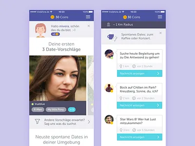 begently - dashboard & local dates app date dating diversity mobile onlinedating