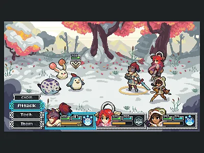 'I Am Setsuna' Pixels design development game gaming illustration pixel pixel art
