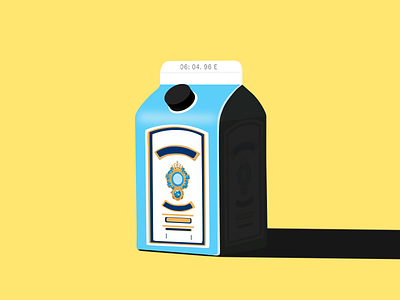 Milk Carton #2 alcohol carton design dribbble green hard liquor milk milk carton moose