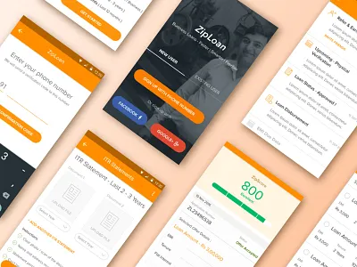 Loan App android banking finance finance app loan mobile product