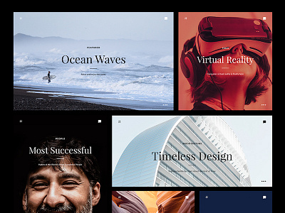 Cards - Free PSD cards design free freebie freebies grid photos ui unsplash
