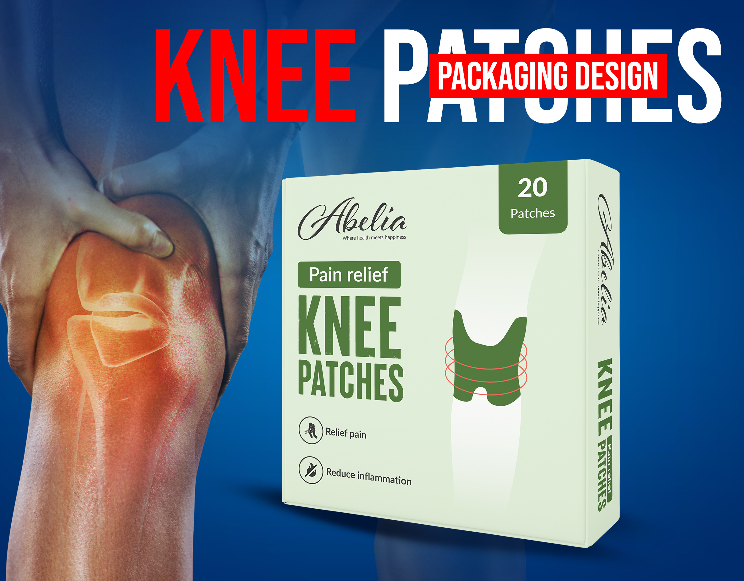 Knee Patches Packaging Design boxdesign brandingdesign creativepackaging custompackaging design graphic design knee patches kneepatches luxurypackaging minimalistpackaging packaging packaging design packagingdesign packaginginspiration productpackaging