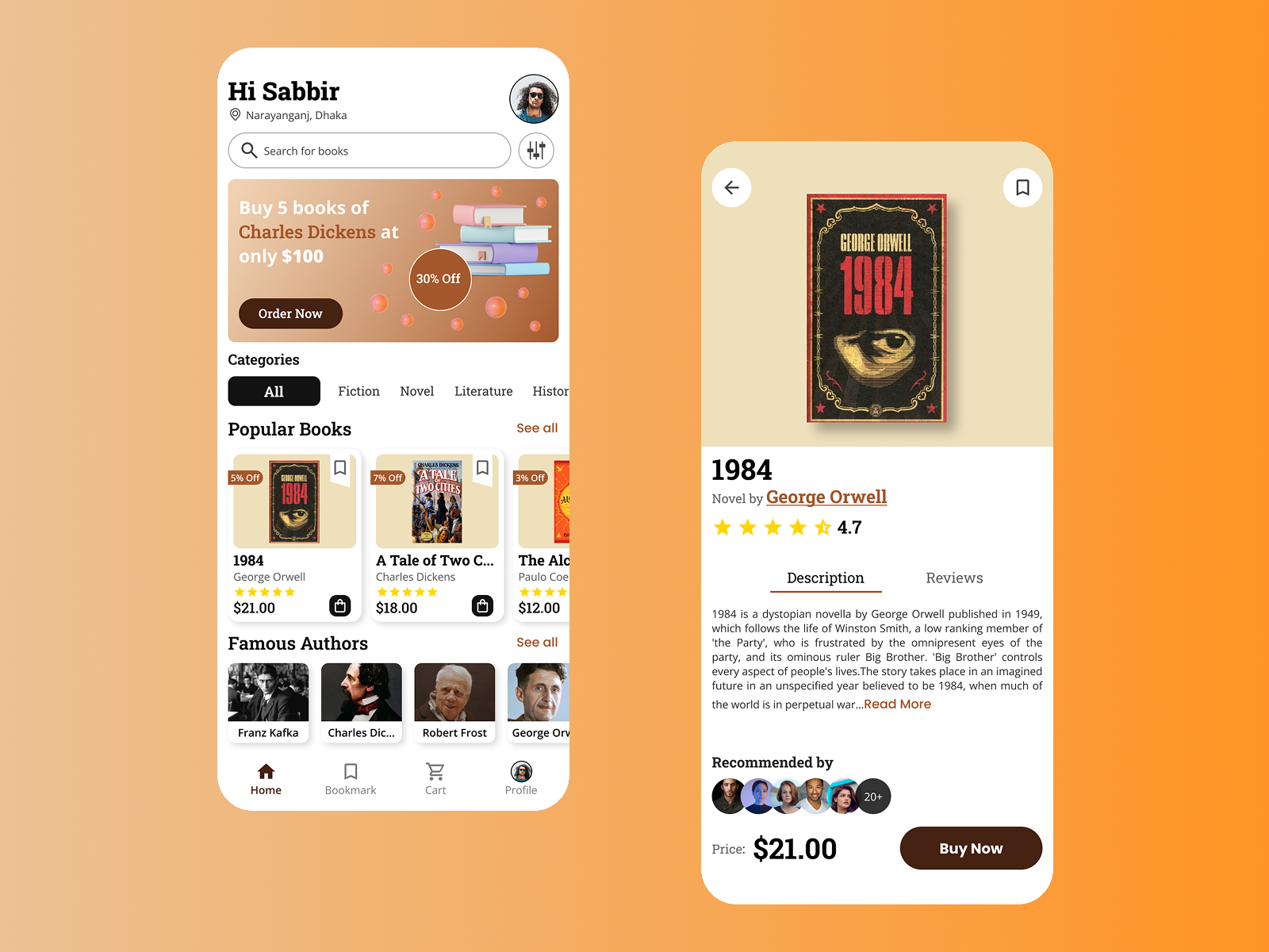 Bookstore Mobile App UI appdesigninspiration appprototype appui booklovers bookstoreapp cleanui creativeui designshowcase dribbbleshots ecommerceapp figmadesign minimaldesign mobileappdesign onlinebookstore readingapp uidesign uiuxtrends ux uxdesign uxresearch