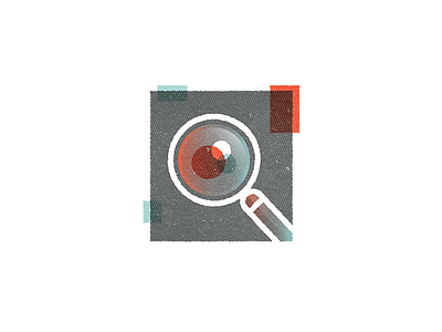 Discover Icon discover glass icon iconography icons illustration magnifying search