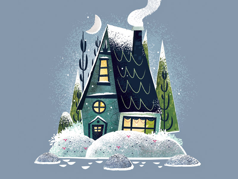Snowy Cottage