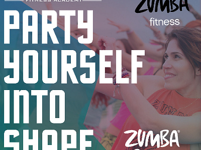 Zumba Class Promotion Flyer Design brochure flyer graphic design marketing flyer print design promotion zumba