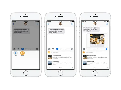 Mapstr + Messages ios mapstr messages sharing ui