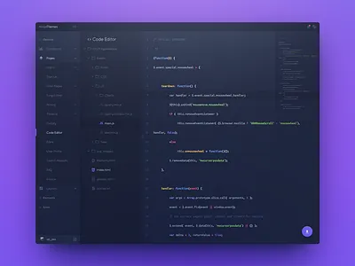 Dashboard (code editor) code dashboard design editor google gui interface material software text theme ui