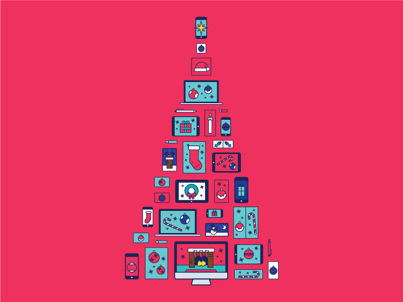 Example of VIA Christmas Card