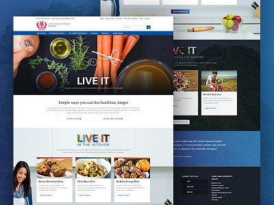 LLUH Live It loma linda university health web design