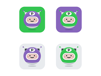Pipedrive Bot Icon bot character drawing flat icon outline pipedrive sketch slack