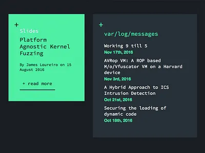 MWR Labs Website agency branding design infosec website
