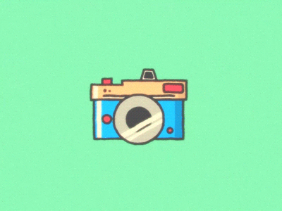Urbana Films : Photo Camera Animation (GIF) 2d after effects animación animation art cam illustrator motion graphics photo photo camera urbana films