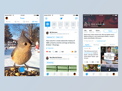 Twitter x Instagram Details instagram instagram redesign ios twitter twitter redesign twitter x instagram