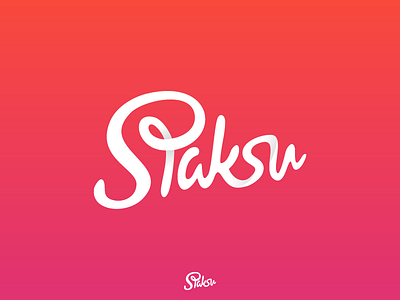 Spaksu's Logo "S" and "P" Letter #5 color letter logo p p logo s s logo sp sp logo spaksu style