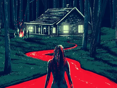 Tonight She Comes comes film gore horror official poster she tonight