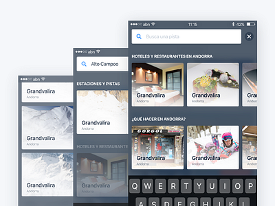 Snowcheck – Search system and results comments foursquare grid ios iphone login profile register snow snowcheck snowforecast tripadvisor