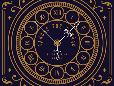 Time Waits For No Man blood clock clockface forefathers forefathers group time victorian