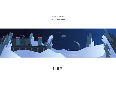 Ilum cold ilum jedi kyber crystals planet star wars winter