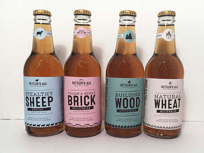 Settler of Catan Beer beer beer design catan settlers settlers of catan typography