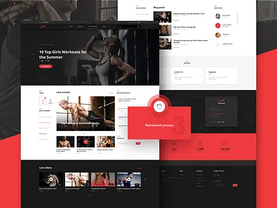 Fitness Web Portal articles blog fitness gym news portal post web