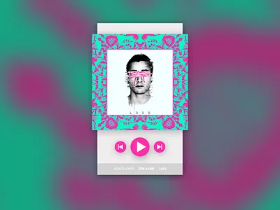 Music Player 009 app ben kahn dailyui music music player ui