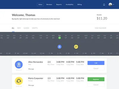Calendar video call calendar call video