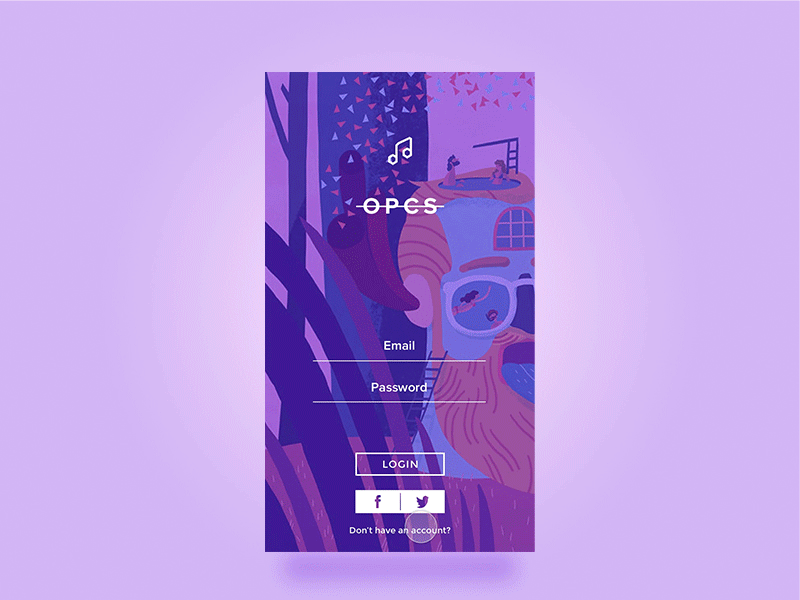 OPCS_Login login music