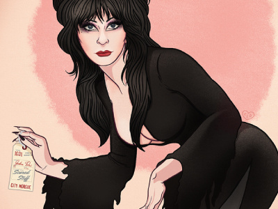 Elvira, Mistress of the Dark! elvira halloween horror movie scary spooky vampira vampire