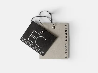 Menswear Labels Tags Minimal Style branding fashion flat identity label mens menswear minimal packaging tag tags