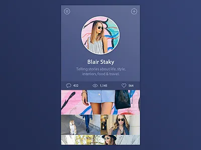User Profile UI app design app ui ui user profile user profile ui
