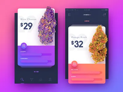 Christmas tree app app design application application design design interface material mobile mobile app mobile app design mobile design offer page product sale ui ui design user interface user interface design weed