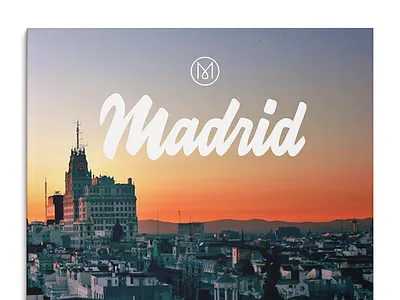 Monocle Survey cover design editorial hand lettering lettering madrid magazine monocle sunset survey type typography