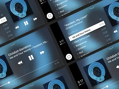 Apple Music - CarPlay apple apple music car car interface car os carplay concept interface