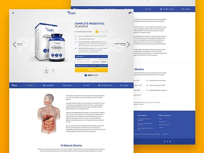 1MD Sales Page design ecommerce landing landing page modern page product product page responsive sales page web website