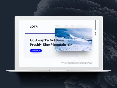 Travel Agency (Concept) blue clean concept design grid homepage landingpage layout travel ui ux