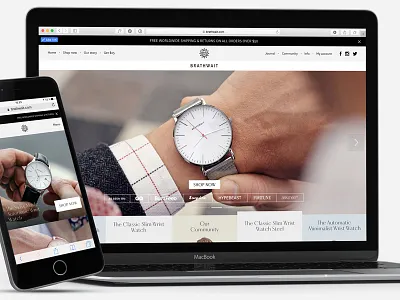 Brathwait – frontpage ab commerce frontpage marketing shopify test