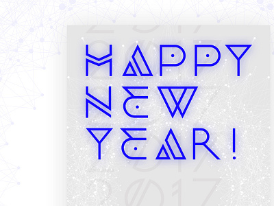 Happy New Year Dribblers happy new year poster poster design
