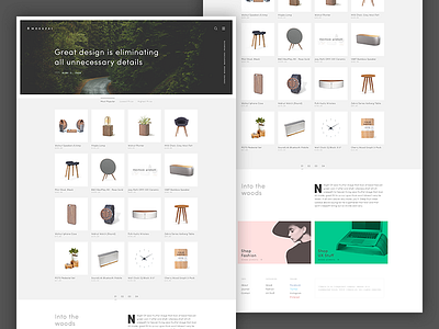 Mokuzai cart e commerce ecommerce items online shop online store shop shopping store ui wood wooden
